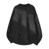 Otoño e Invierno Cuello Redondo Ropa de Punto de Invierno para Hombre Nueva Holgada Terciopelo Engrosado Ropa de Punto para Fondo Ropa de Punto Cálida para Jóvenes