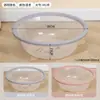 Lavabo al por mayor con combinación de colores, Cubeta de plástico engrosada, Cubeta de agua para el hogar, Lavabo simple para dormitorio, Publicidad