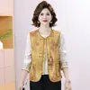 Otoño 2026 Nuevo Estilo Ropa para Madres de Mediana Edad y Mayores Chaleco para Madres de Nuevo Estilo Abrigo Moda Reductor de Edad Retro Medio