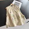 2026 Novo Colete Jacquard de Viscose Estilo Chinês com Botões de Nó Chinês Tradicional, Elegante Colete Cardigã para Mulheres, Atacado H03FMJ921