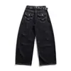 Jeans Holgados Estilo Perezoso para Mujeres, Pantalones Rectos Adelgazantes de Cintura Alta, Diseño de Moda y Versátil, Pantalones Largos de Pierna Ancha