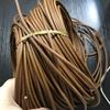Jacobino [punto] 4mm natural DIY accesorios de joyería directo de fábrica una yarda generación capa de cabello cuerda de piel de vaca