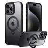 Aplicación Nueva Transfronteriza Apple 15pro Anillo Único Magnético Soporte Giratorio 360 Funda para Teléfono iPhone14 Carcasa Protectora