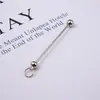 Varilla Metálica Galvanizada DIY con Cuentas Nueva Varilla Metálica Multicolor Accesorios Colgantes para Llavero de Maleta En Stock