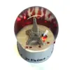 Bola de Cristal Luminosa Torre Eiffel Personalizada Globo de Neve Enfeites Transfronteiriços Decoração de Casa Artesanato em Resina Enfeites