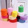 Rollo de Papel Crepé de Colores Cinta Decorativa de Papel Crepé Navideño de Pascua Cinta de Rollo de Papel para Arte Latte DIY