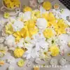 Flores artificiais de cores mistas pacote de material DIY flores falsas presilhas coroas de flores acessórios Hanfu cabeças de flores flores para uso em casamentos toque de alta qualidade