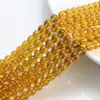 Novo pulseira de contas de porcelana de cristal de jade de cor sólida de 8mm cortina de porta contas soltas de vidro acessórios de joias DIY atacado por item