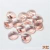 Colgante de cristal de diamante satélite de un solo agujero de 8 mm Paquete de materiales para accesorios para el cabello DIY de diamante de cristal Horquilla antigua material al por mayor