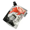 Saco de pigmento acrílico 100ml cor graffiti pintado à mão pintura de parede à prova d'água portátil arte para pintura suplemento líquido crianças 24 cores