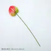 Flor Artificial Anturio, Palma Grulla de Fuego Flor para Decoración de Bodas Fotografía, Arreglo Floral de Gran Altura, Decoración Floral Artificial y Paisajismo