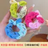 Ligas Gruesas Elásticas para el Cabello Tejidas a Mano de Color Dopamina, Alta Elasticidad Duraderas Bandas Elásticas Hechas a Mano