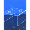 Estante Espesado Famoso de Internet para Conos Dulces Estante para Helados Soporte para Leche Caliente Transparente Acrílico Exhibidor de Huevos Conos de Huevo Rollos de Huevo