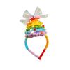 Nueva barra giratoria de árbol de Navidad, material de bricolaje, bolsa, diadema, decoración navideña, regalo para novia