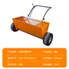 Espalhador de Granalha de Diamante Tipo Empurrador Manual Carrinho Espalhador de Piso Pequeno Resistente ao Desgaste Máquina de Espalhar Dispensar Assentar Piso de Concreto
