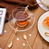 Boda Boda Día de San Valentín regalos promocionales exquisitas notas para parejas nota de cuchara de café nota de cuchara de postre