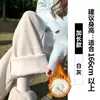 Pantalones Deportivos para Mujer Estilo Americano Gris Claro para Otoño e Invierno 2025, Nuevos Pantalones Deportivos Rectos de Lana de Cordero con Forro Polar para Mujer Petite de Cintura Alta
