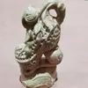 Peças de Mão de Madeira de Pessegueiro Feicheng, Peças de Mão de Brinquedo, Enfeites de Barraca de Rua, Enfeites Fofos do Zodíaco, Peças de Mão Criativas Finamente Esculpidas