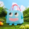 Bolsa de almoço de desenho animado de moda com arroz grande saco de gelo Bolsa de isolamento de filme de alumínio para piquenique de trabalho Bolsa de lancheira para crianças