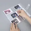 Carpeta de Almacenamiento A6 con Páginas Interiores de Tres Compartimentos, Páginas Fijas, Portatarjetas Impermeable, Páginas Rellenables para Tarjetas de Identificación de Oficina y Estudiante, Suministro Directo en Stock