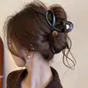 Nuevo Pinza para el Cabello de Felpa 2026 para Mujer, Pinza de Tiburón de Alta Gama para Gran Volumen de Cabello, Pinza para el Cabello Estilo Coreano, Pinza Exquisita para Niña