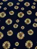 Tela Estampada de Tejido Plano con Patrón Roto y Pequeños Diseños Florales para Vestidos de Mujer, Camisas, Cortinas, Manteles, Accesorios para el Cabello y Bufandas de Seda en Estilos Europeos y Americanos