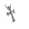 Colgante de acero inoxidable con forma de cruz de la Cruz, estilo europeo y americano, personalizado, estilo retro, para hombre y mujer, HC014