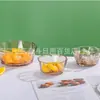 Dubái estética geométrica vajilla tazón de vidrio plato taza juego regalos promocionales publicitarios para el hogar venta al por mayor