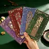 Marcador de metal calado floral vintage, alto valor estético, recompensa exquisita para niños, clip para página de libro de lectura de estudiante, regalo creativo