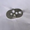 Accesorios de montaje de barandilla de acero cincado conexión fija dos paquetes de soporte de marco de tarjeta junta de chapa de hierro placa inferior tarjeta interior tarjeta de pared