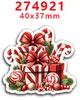 Nuevo parche de resina acrílica con lazo, adorables pegatinas decorativas para refrigerador PR274667 2023