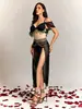 Lencería Sexy Nueva de Gran Venta Transfronteriza, Uniforme Sexy de Tentación Puro Deseo, Conjunto de Baile Exótico de Princesa con Abertura, Pijama Sexy Caliente