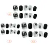 Desenho Animado Preto e Branco Gato Olho de Gato Alta Qualidade Elegante Estilo Menina Estilo Irmã Real Manicure Estilo Curto 30-t Manicure Usável