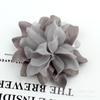 Accesorios para el Cabello de Flor de Gasa Tridimensional Hechos a Mano Estilo Coreano Pasador Accesorios para Ropa Fabricante Venta al por Mayor Camelia