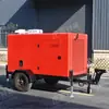 Vehículo de generación de energía móvil de dos ruedas, vehículo de bombeo móvil, remolque de suministro de energía de emergencia e iluminación municipal