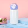 Nueva Taza Rebote Macaron Acero Inoxidable 316 Doble Popote Termo Taza para el Hogar Taza de Agua para Niños Logo Personalizado