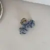 Presilha de Cabelo Simples com Laço de Tela Estilo Floresta para Mulheres, Prendedor de Cabelo Tipo Pinça para Meio Preso na Parte de Trás da Cabeça, Pinça de Cabelo Elegante com Toque de Luxo, Presilha Tubarão