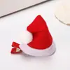 Decoraciones Populares Navideñas Transfronterizas, Gorros de Navidad, Pinzas Pequeñas para el Cabello, Accesorios para la Cabeza, Regalos para Niños, Clips Creativos Navideños para el Cabello