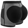 Pantalones moldeadores con forma de C para mujer, dobladillo que no se enrolla, con relleno incorporado para un trasero falso, caderas en forma de melocotón y efecto de realce de glúteos, diseñados para realzar las caderas y los muslos