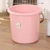 Cubo de Plástico Engrosado, Cubo de Lavandería Portátil, Cubo de Baño para Hogar, Dormitorio Estudiantil, Cubo de Lavandería, Cubo de Almacenamiento de Agua, Cubo de Agua al por Mayor