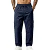 Pantalones Cargo de Pierna Recta con Cordón para Hombre, Pesados, Microelásticos, para Deporte al Aire Libre, Europeo y Americano, Entrenamiento, Cuatro Estaciones, Uso Diario, Bolsillos Múltiples, Venta al por Mayor