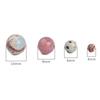 Cuentas de Piedra Miscelánea Natural Hechas a Mano DIY Pulsera de Piedra Jaspeada Cuentas Dispersas Shoushan Cuentas Redondas de Piedra Roja Cuentas de Accesorios de Cebra