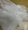 Tela de vestido de novia de malla suave y brillante color champán dorado blanco tela decorativa para fondo de boda