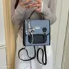 Mochila de Hombro Único para Viajes de Verano 2026 para Mujer, Versátil Mezclilla Moda Coreana Nuevo Estilo Bolso Diario