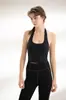 Nuevo Sujetador Deportivo de Verano a Prueba de Golpes para Mujer, Estilo Halter, Chaleco Deportivo para Fitness, Ropa de Yoga, Sujetador Deportivo de Espalda Hermosa