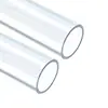 Tubo Acrílico Altamente Transparente Tubo Transparente Tubo de Plexiglás Tubo Hueco Diámetro 5-1500mm Tubo Redondo Fábrica de Procesamiento