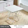 Mesa Dobrável Personalizada para Uso Doméstico, Conjunto Simples de Mesa e Cadeiras Dobráveis para Apartamentos Pequenos, Mesa Dobrável Portátil para Dormitórios