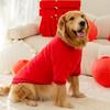 Otoño e Invierno Perro Grande Año Nuevo Xingshi suéter pullover festivo de Año Nuevo golden retriever Labrador ropa para mascotas de perro grande