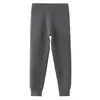 Pantalones cálidos gruesos forrados de forro polar para niños para otoño e invierno, pantalones de capa base para niños y niñas, pantalones de algodón, ropa interior para bebé, esencial para uniforme escolar, pantalones de otoño