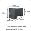 Yb5135B Voltmímetro CC de Três Dígitos e Meio Amperímetro com Display Digital LED DC2000V Milivolt Painel Kv